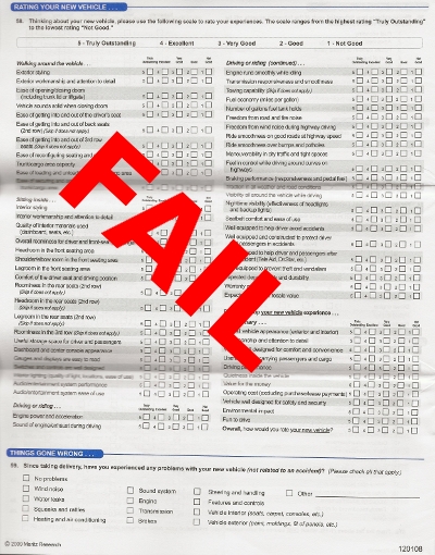 Maritz Survey Fail